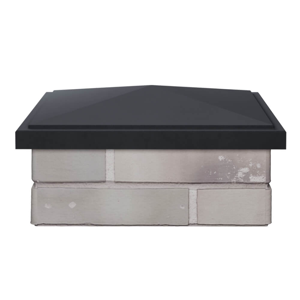 Колпак Zking БонаМоно Серый на столб 1.5х1.5 кирпича (385х385, 400х400мм) Новосибирск фото