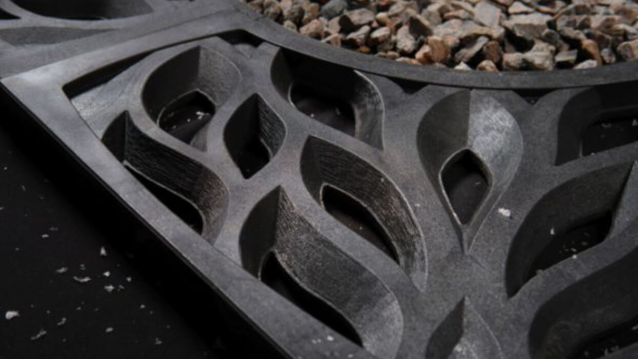 Приствольная решетка для дерева ZKING CRUST 1.2х1.2м Черная в Новосибирске фото