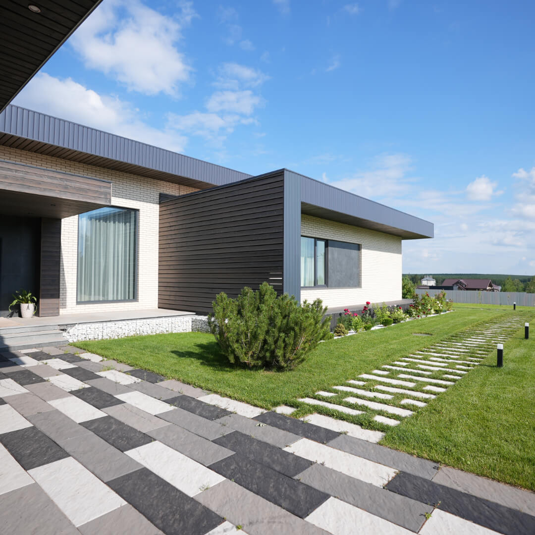 Шаговая плита STONE Светлая Галька 990х330х55мм в Новосибирске фото