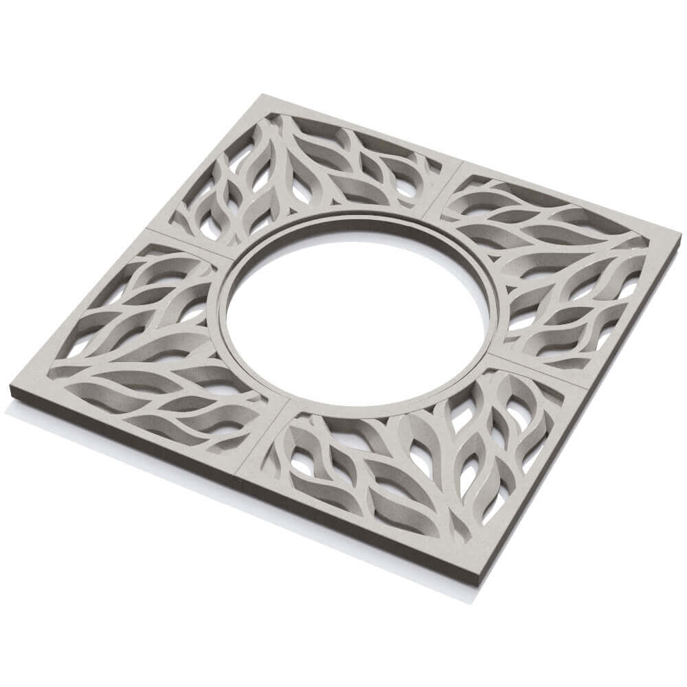 Приствольная решетка для дерева ZKING CRUST 1.2х1.2м Бежевая в Новосибирске фото