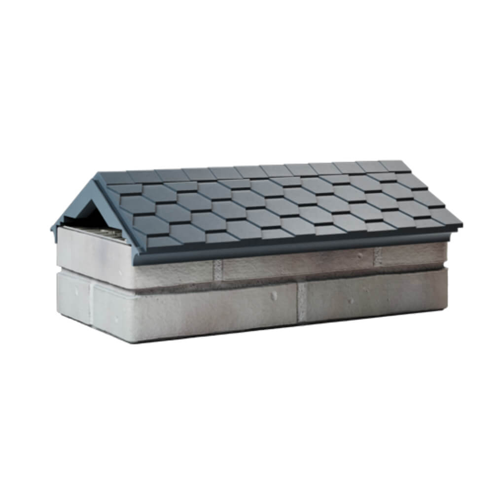 Парапет Zking Эверест Серый с посадкой на 1 кирпич (200/225/255мм) Новосибирск фото