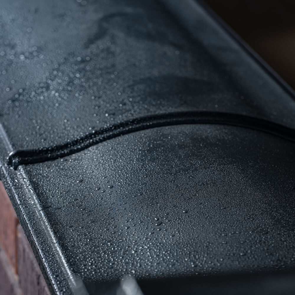 Парапет Zking Монблан Черный посадка на 0.5 кирпича (130мм) в Новосибирске фото