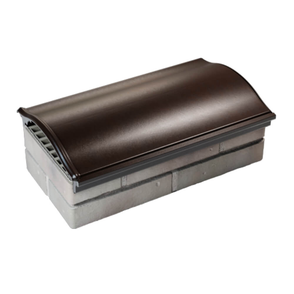 Парапет Zking Монблан Коричневый посадка на 1 кирпич (200/225/255мм) в Новосибирске фото