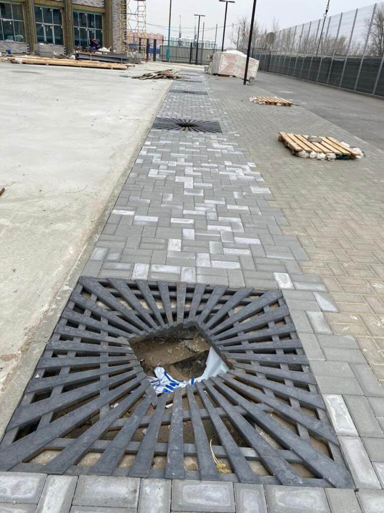 Приствольная решетка для дерева ZKING ATMOSPHERE 1.2х1.2м Черная в Новосибирске фото