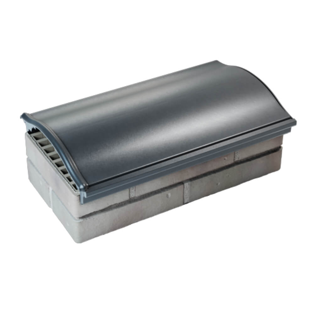 Парапет Zking Монблан Серый посадка на 1 кирпич (200/225/255мм) в Новосибирске фото