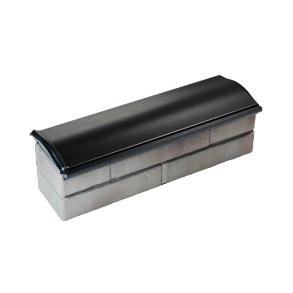 Парапет Zking Монблан Черный посадка на 0.5 кирпича (130мм) в Новосибирске фото