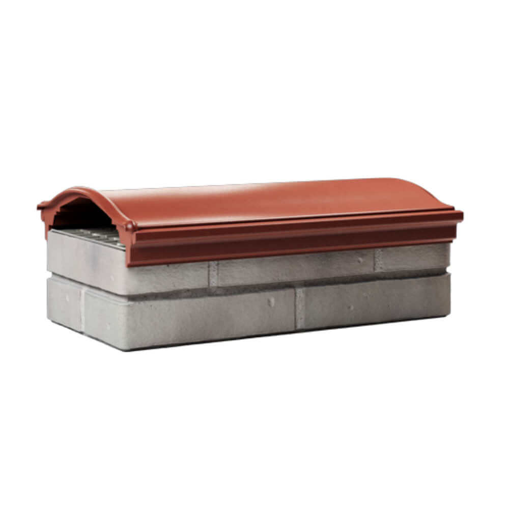 Парапет Zking Монблан Красный посадка на 1 кирпич (200/225/255мм) Новосибирск фото