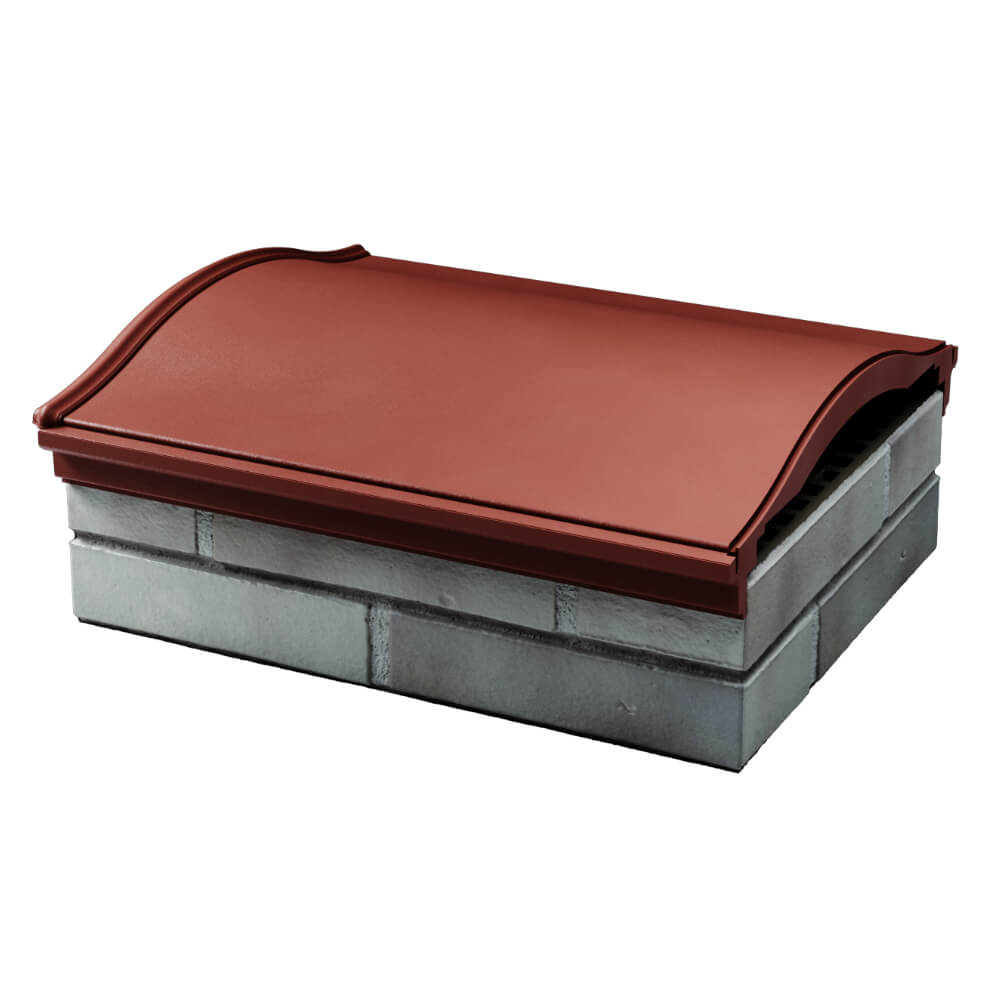 Парапет Zking Монблан Красный посадка на 1.5 кирпича (355/385мм) в Новосибирске фото