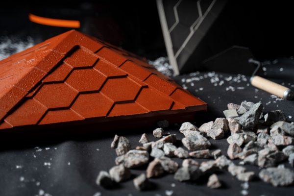 Колпак Zking Эверест Красный на столб 1.5х1.5 кирпича (390х390мм) в Новосибирске фото