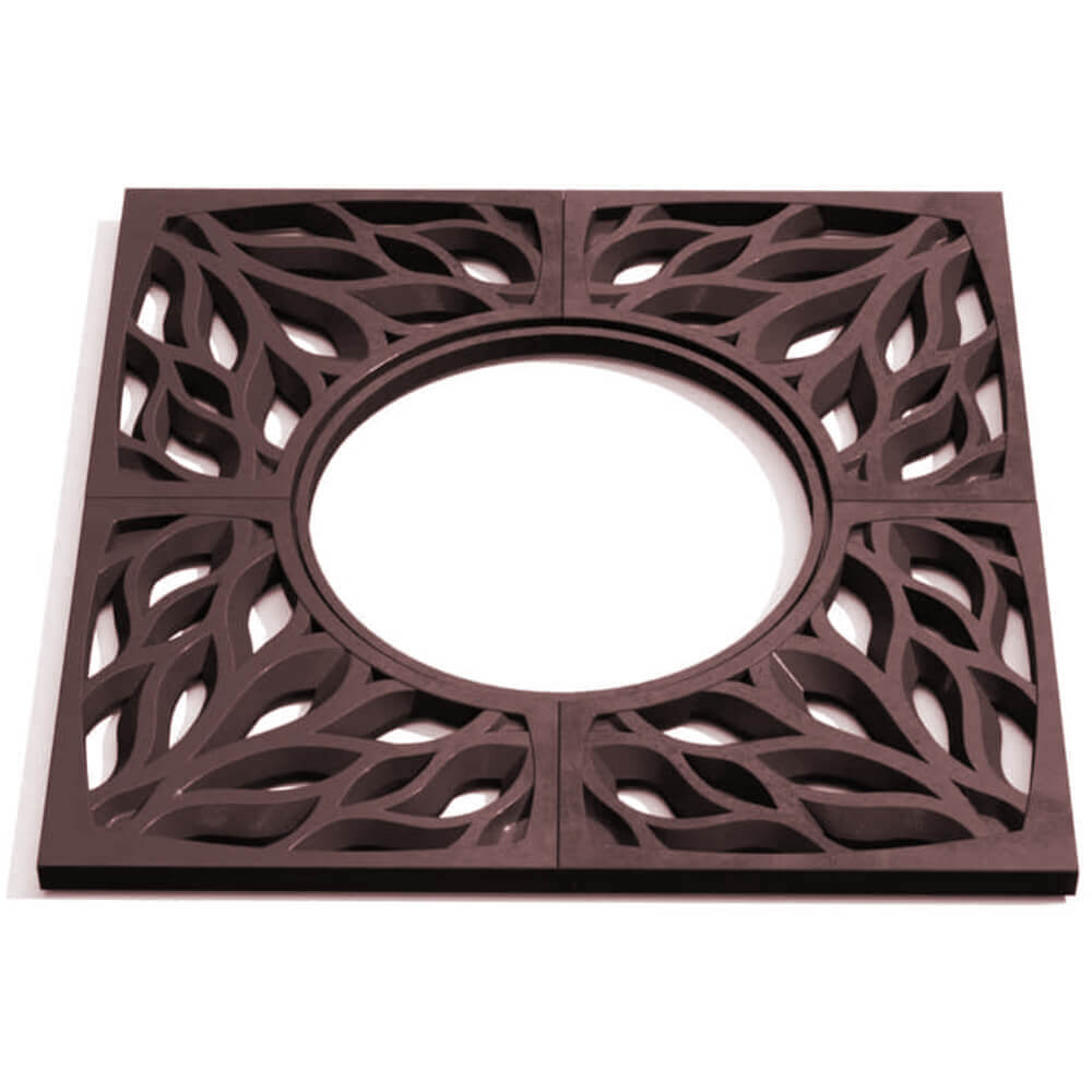 Приствольная решетка для дерева ZKING CRUST 1.2х1.2м Коричневая Новосибирск фото