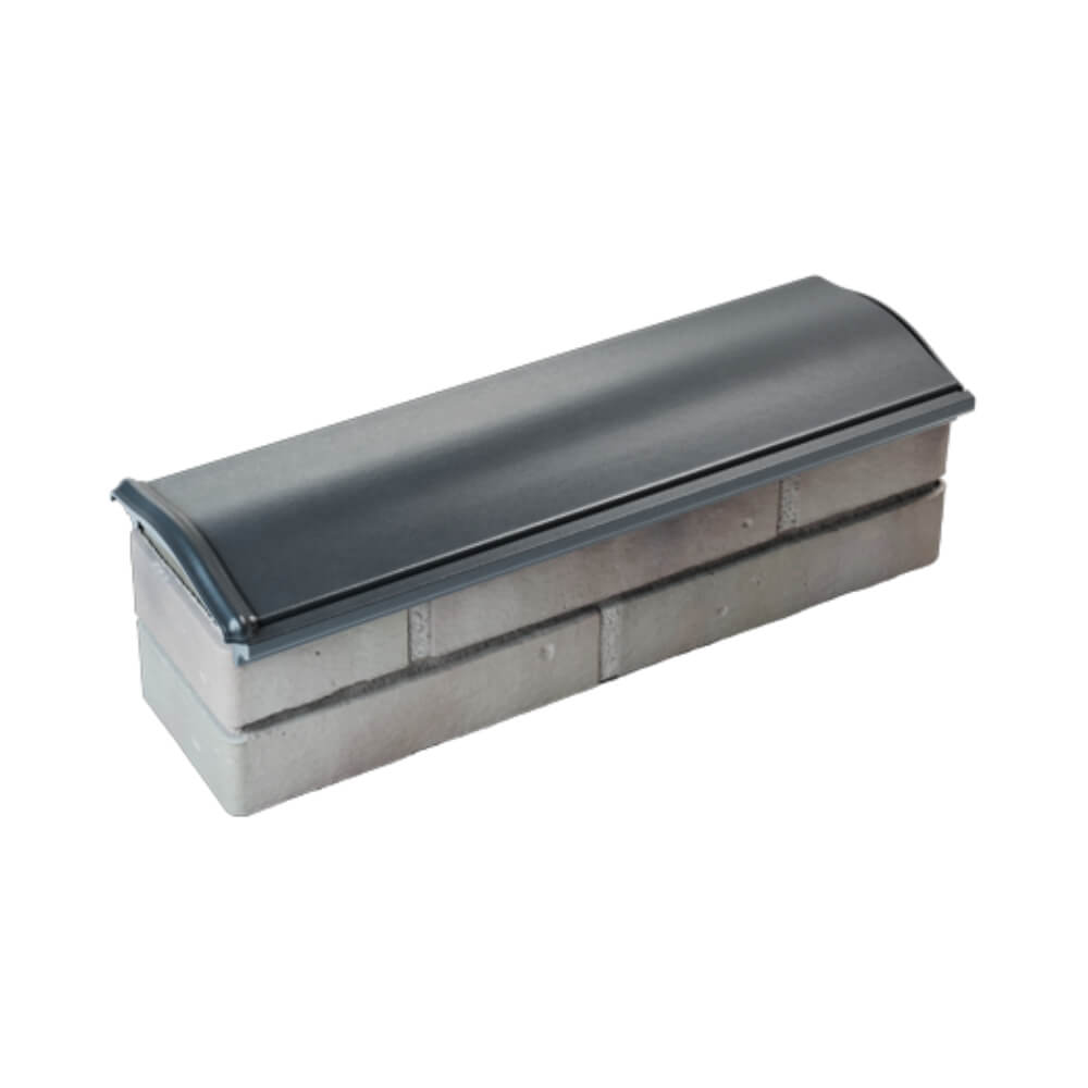 Парапет Zking Монблан Серый посадка на 0.5 кирпича (130мм) в Новосибирске фото