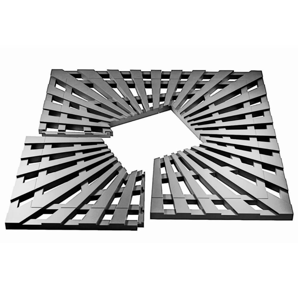 Приствольная решетка для дерева ZKING ATMOSPHERE 1.2х1.2м Серая в Новосибирске фото