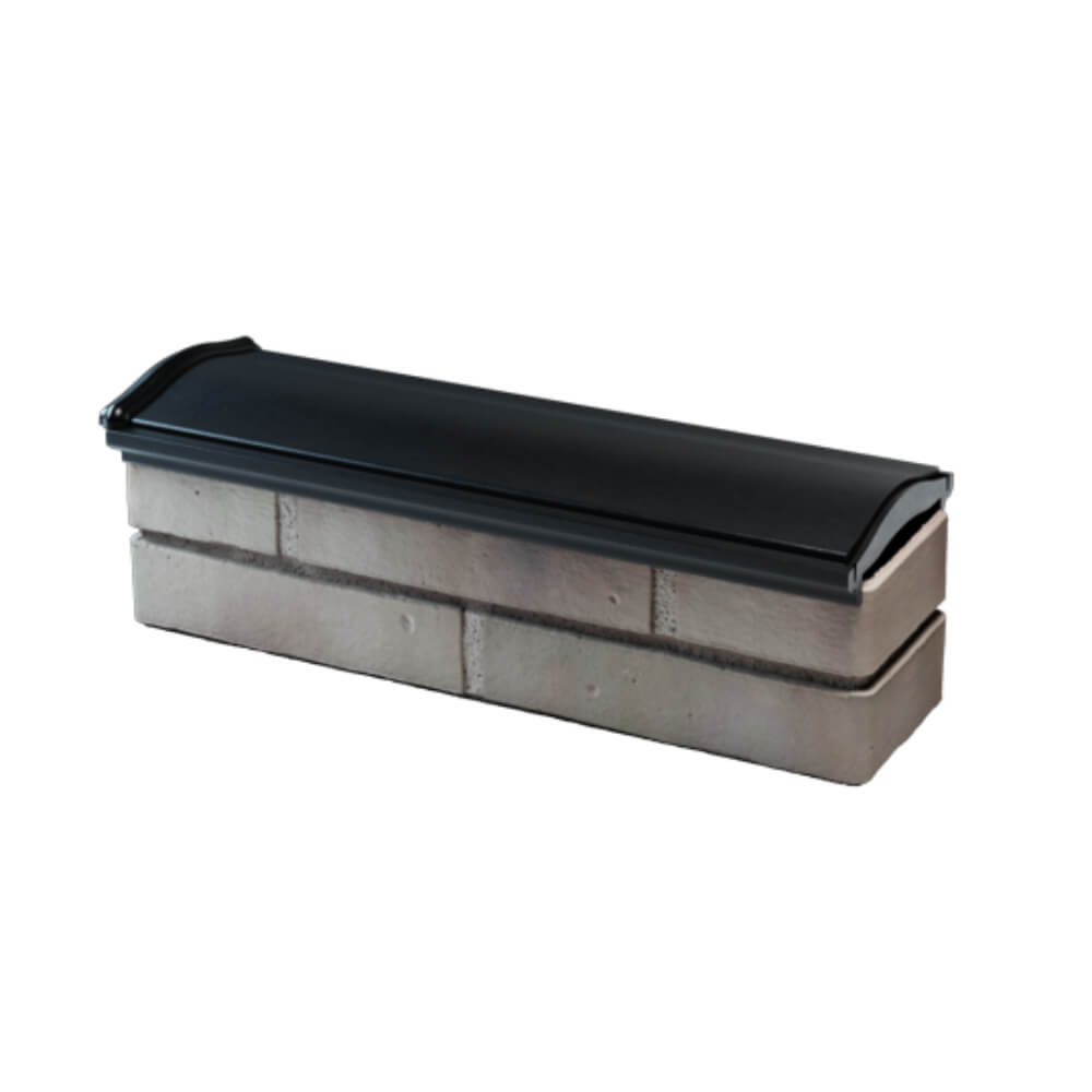 Парапет Zking Монблан Черный посадка на 0.5 кирпича (130мм) в Новосибирске фото