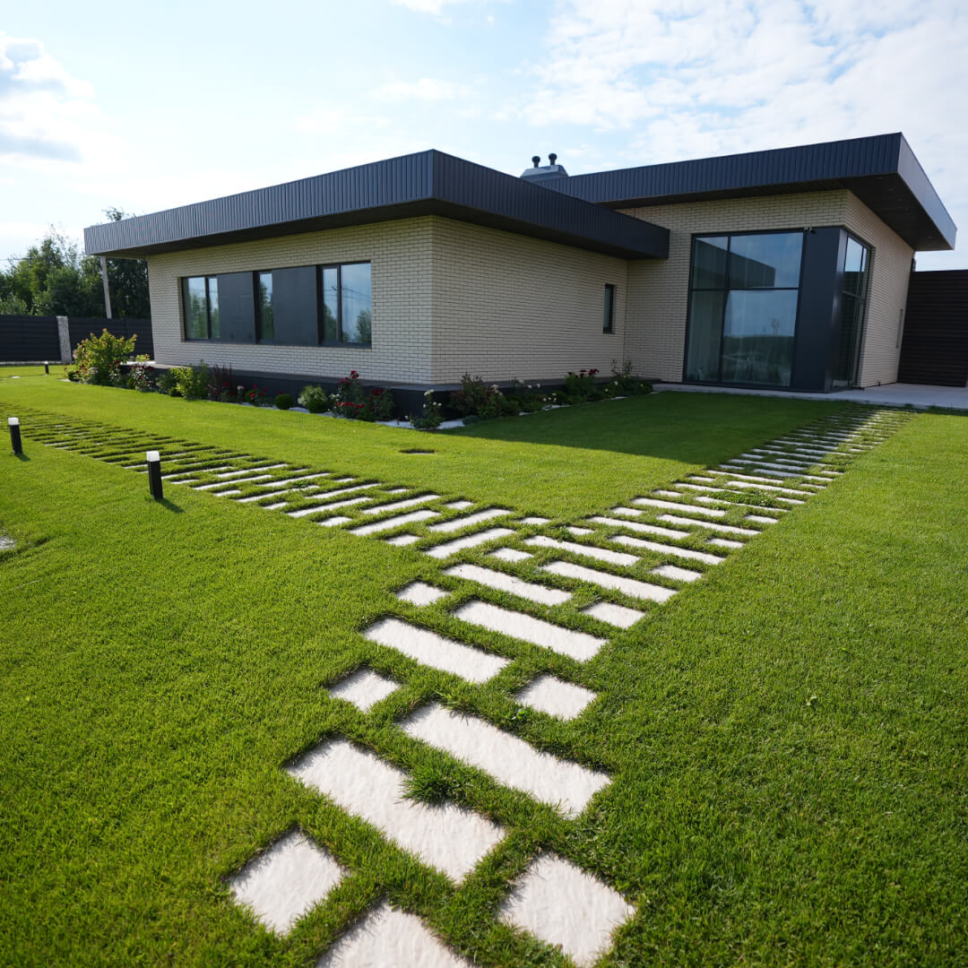 Шаговая плита STONE Светлая Галька 990х330х55мм в Новосибирске фото