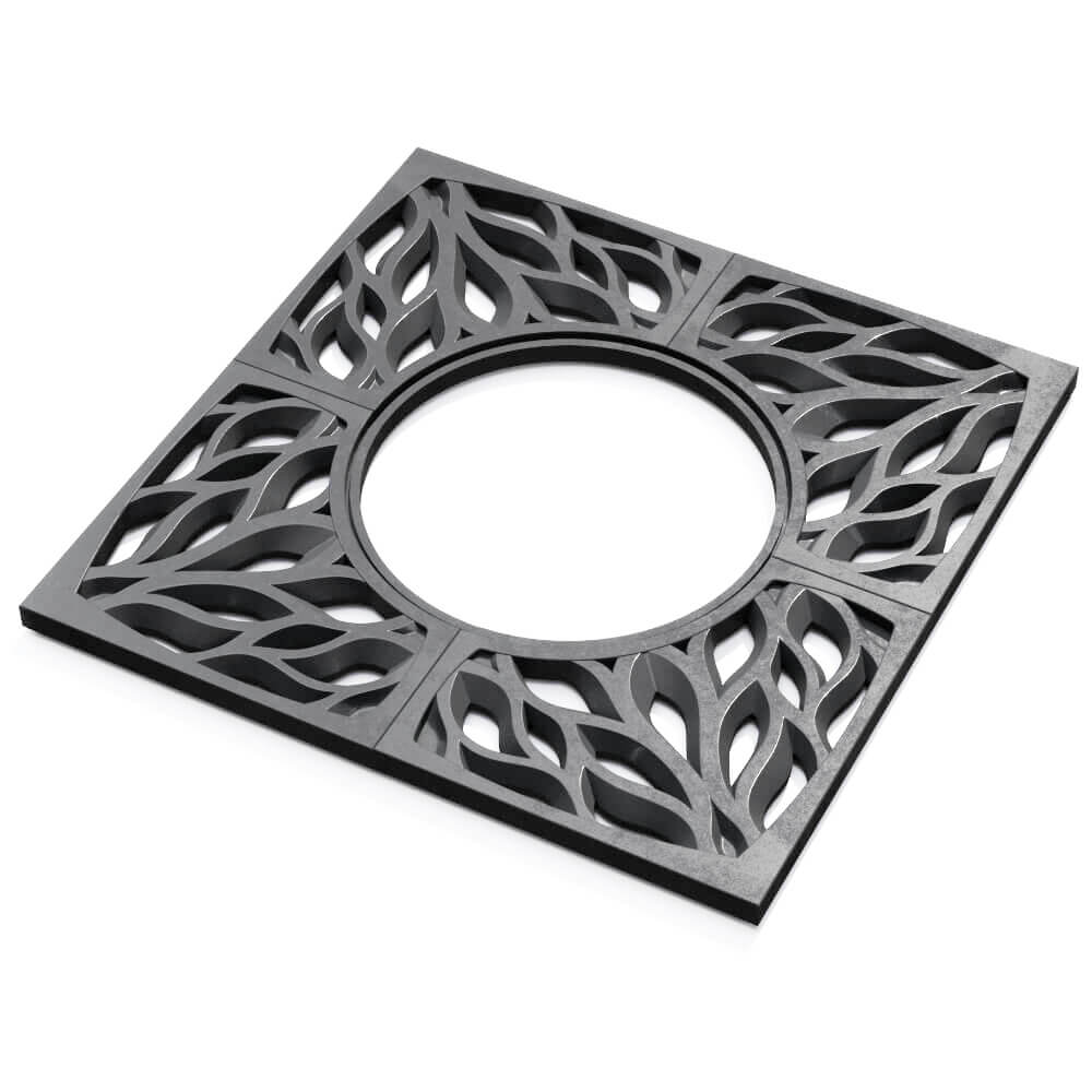 Приствольная решетка для дерева ZKING CRUST 1.2х1.2м Серая в Новосибирске фото